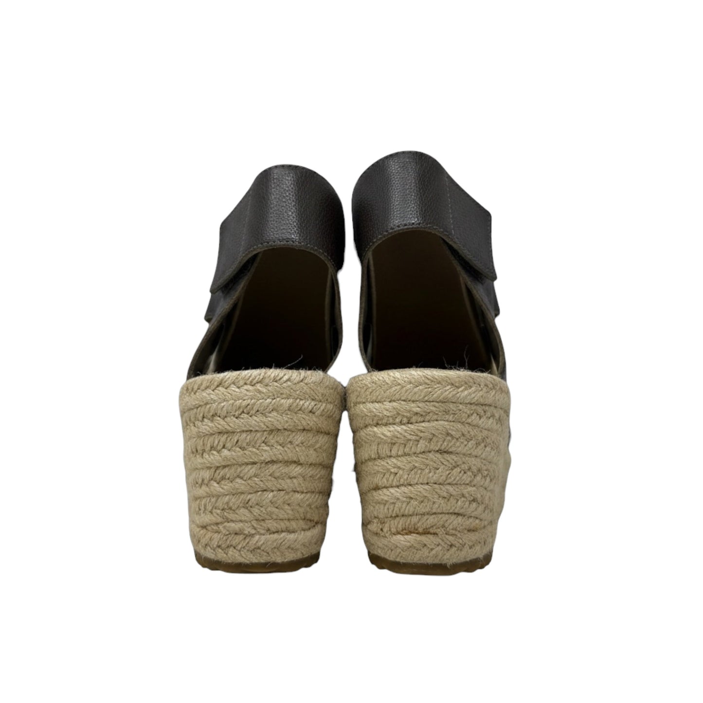 Willow Wedge Espadrille Sandals By Eileen Fisher In Brown, Size: 8.5