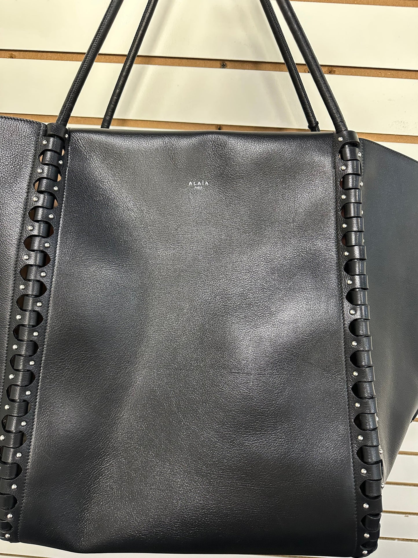 Tote Designer By Alaia, Size: Large