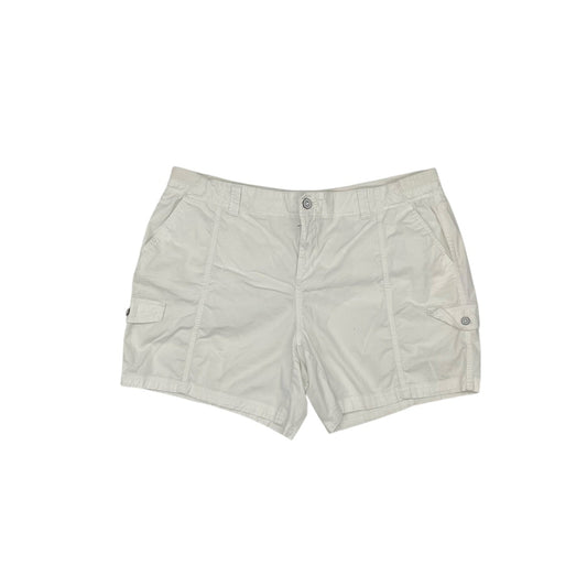 Shorts By Style And Company In White, Size:20