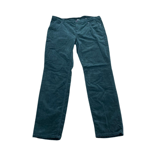 Pants Corduroy By Cabi In Green, Size:14