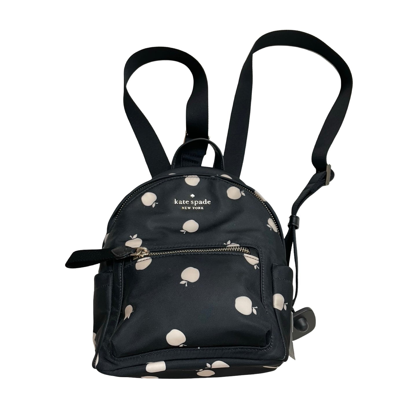 Backpack Designer By Kate Spade In Black & White, Size:Small