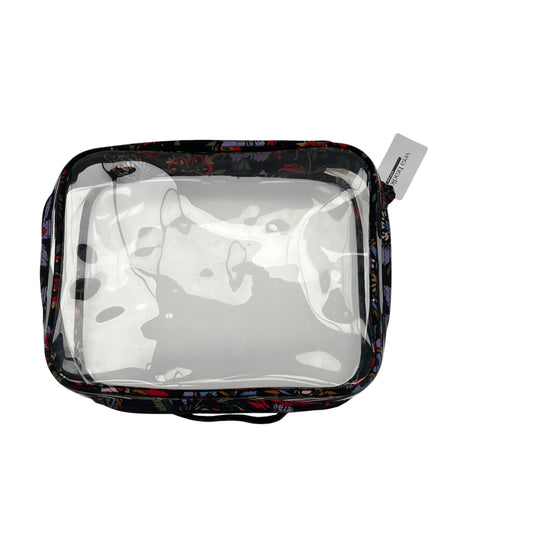 Makeup Bag By Vera Bradley In Black, Size:Large
