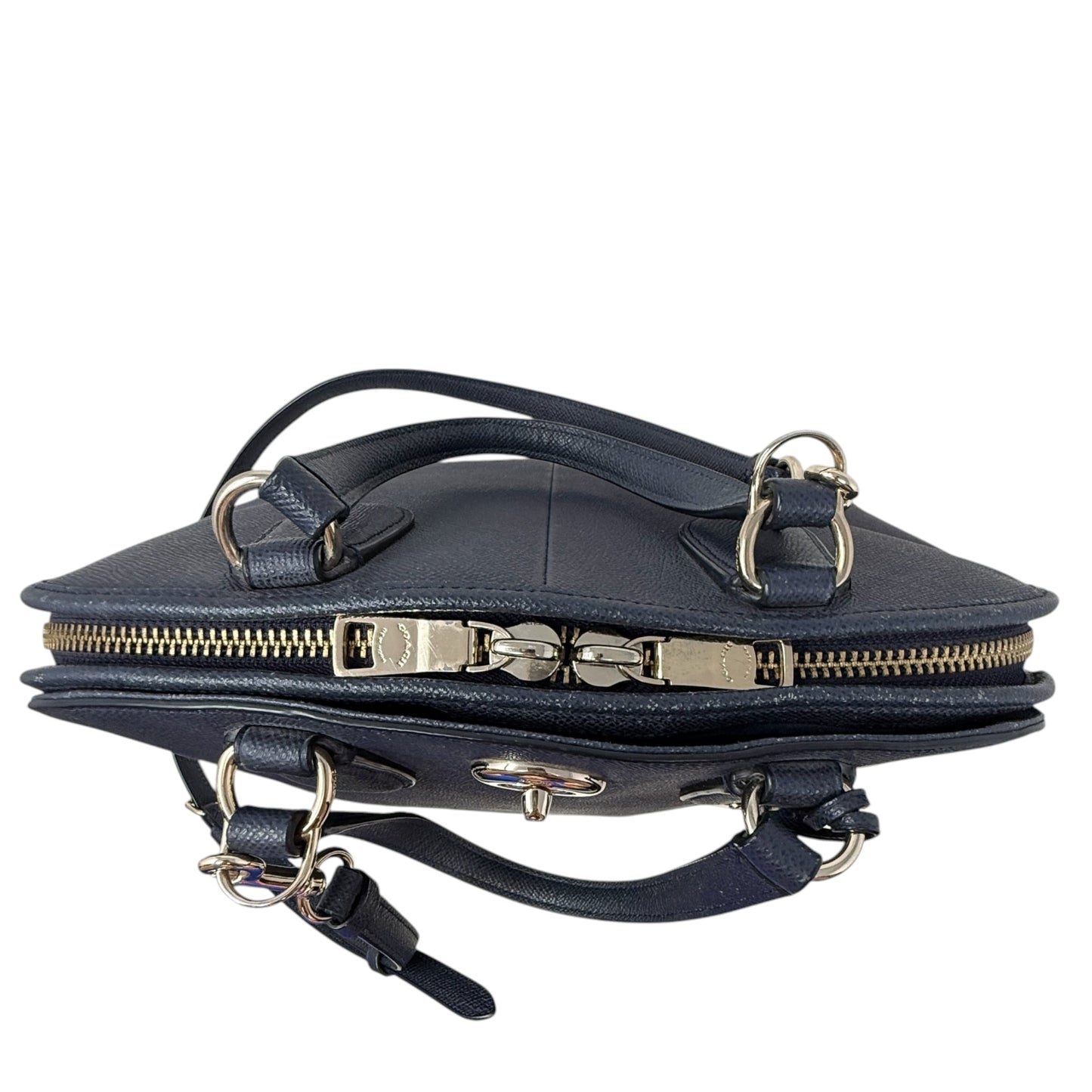 Prince Street Domed Satchel Designer By Coach, Size: Medium