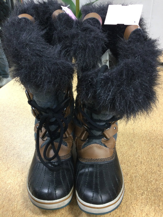 Boots Snow By Sorel In Grey, Size:8.5