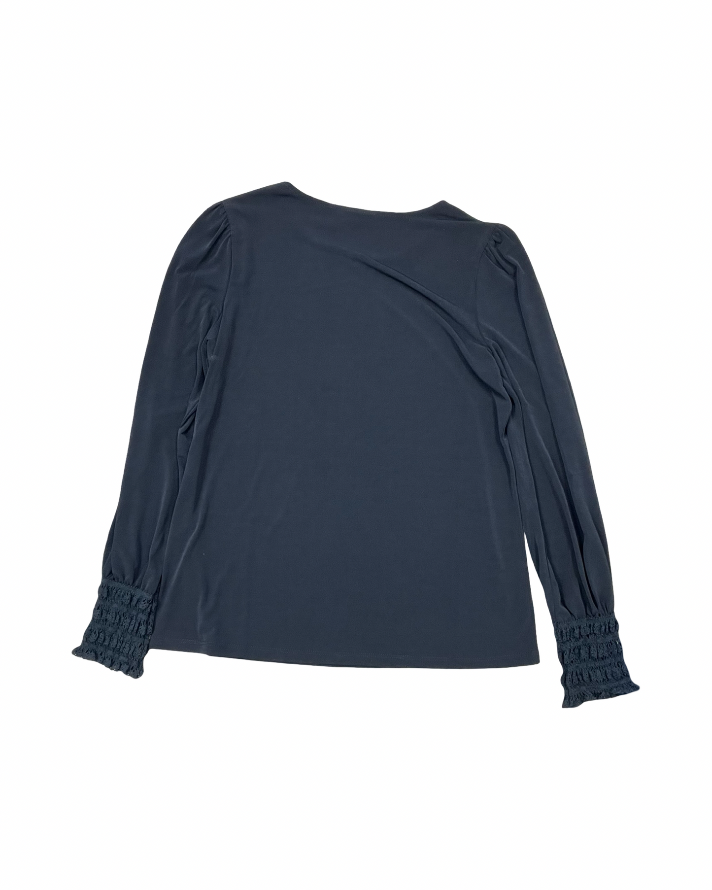 Top Ls By Susan Graver In Black, Size:S
