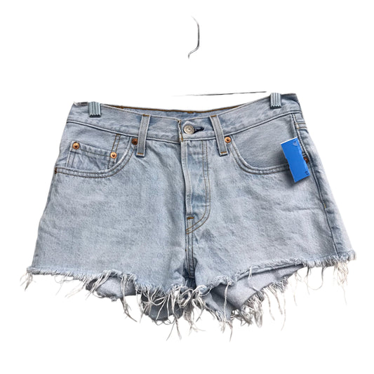 Shorts By Levis In Blue Denim, Size:2