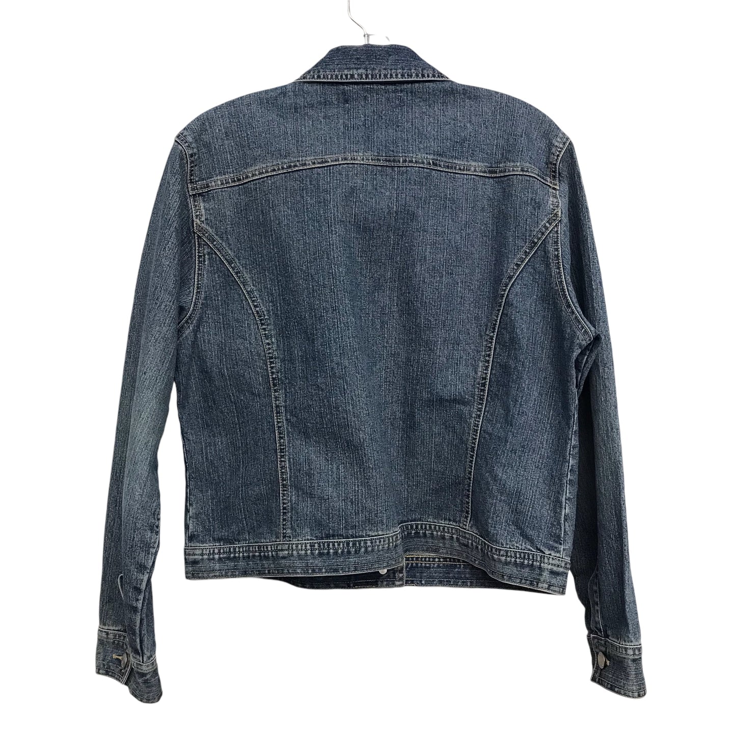 Jacket Denim By Cabi In Blue Denim, Size:M