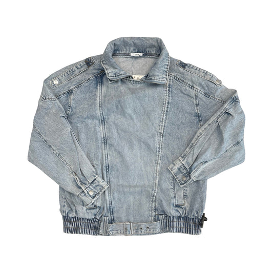 Jacket Denim By Bar Iii In Blue Denim, Size:M