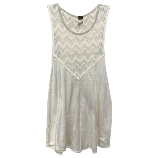 Bleachers Graphic Tank Top By We The Free In Ivory, Size: XS