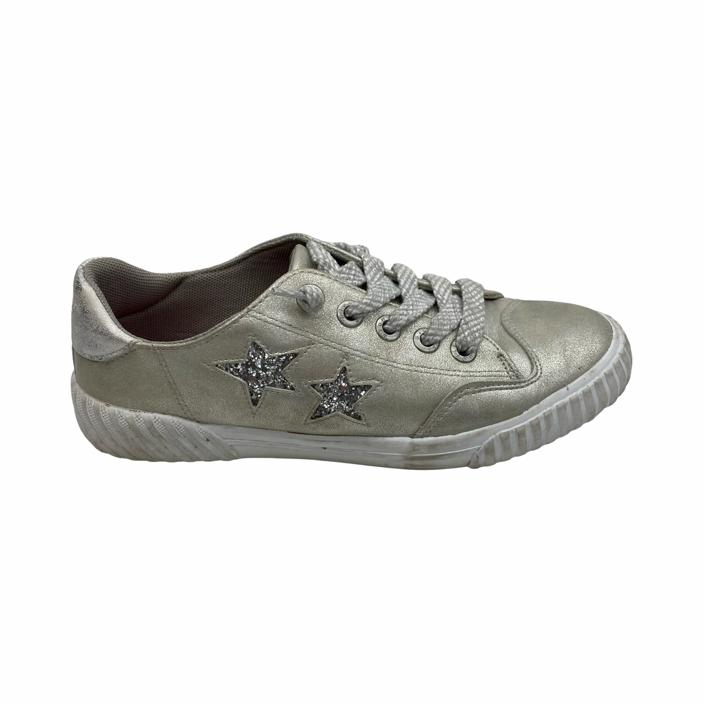 Shoes Sneakers By Blowfish In Silver, Size:5