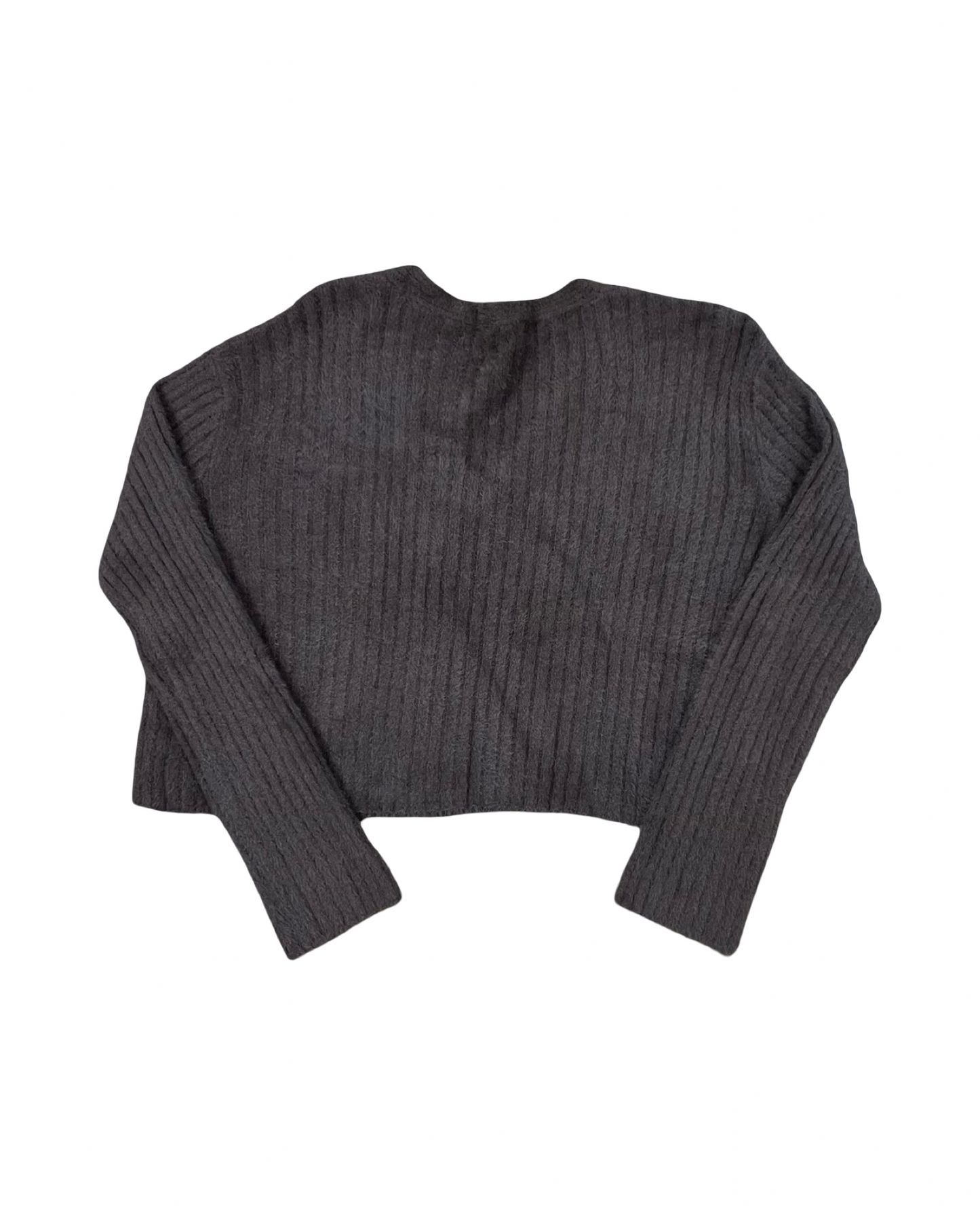 Sweater Cardigan By Love Tree In Brown, Size:S