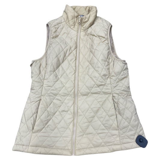 Vest Puffer & Quilted By Lands End In Brown, Size:M