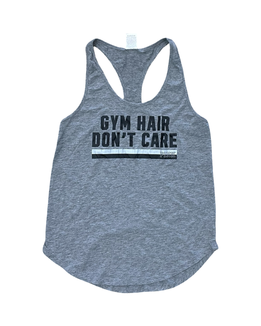 Athletic Tank Top By Pink In Grey, Size:M