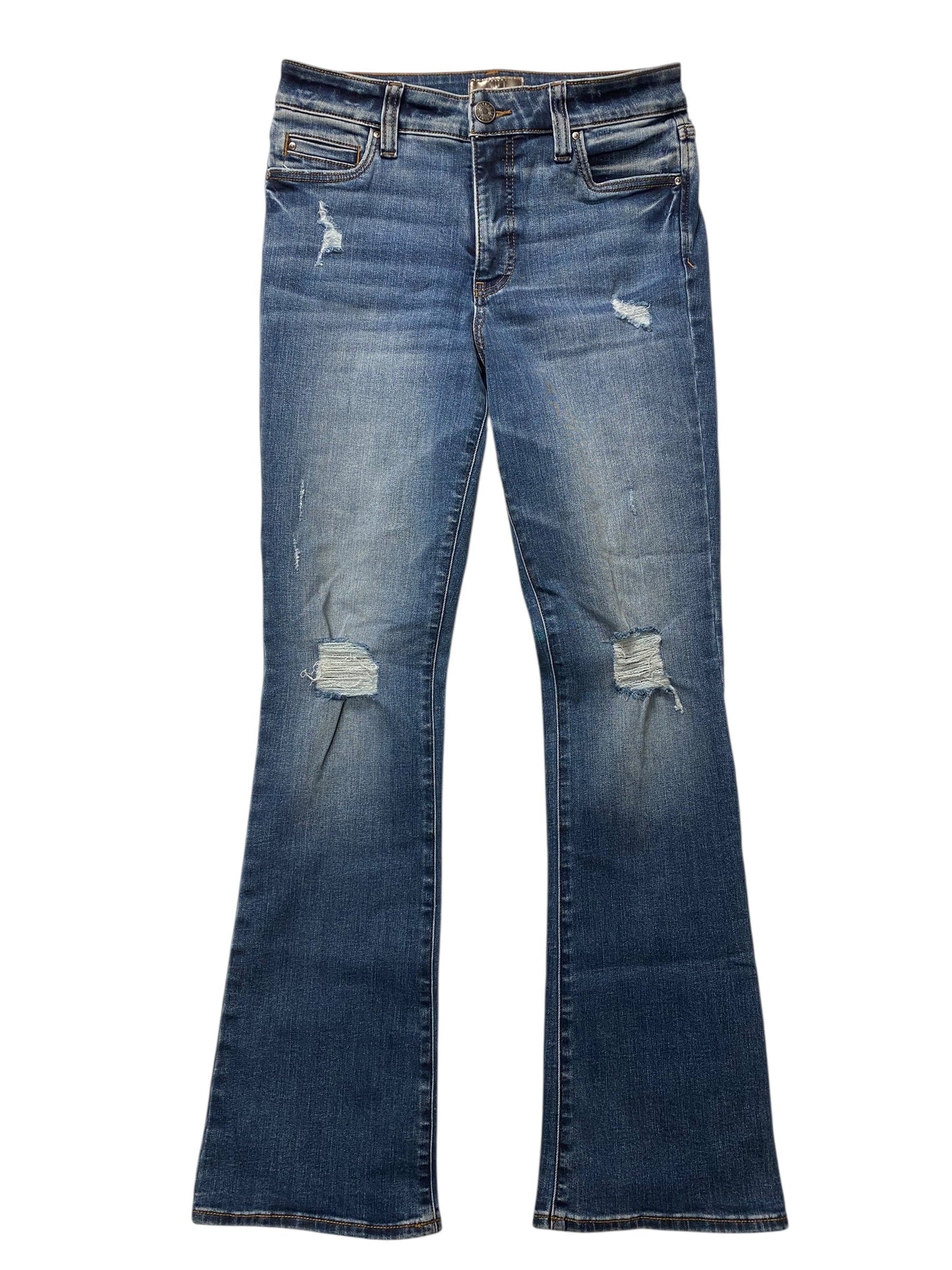 Jeans Boot Cut By Kut In Blue Denim, Size:4