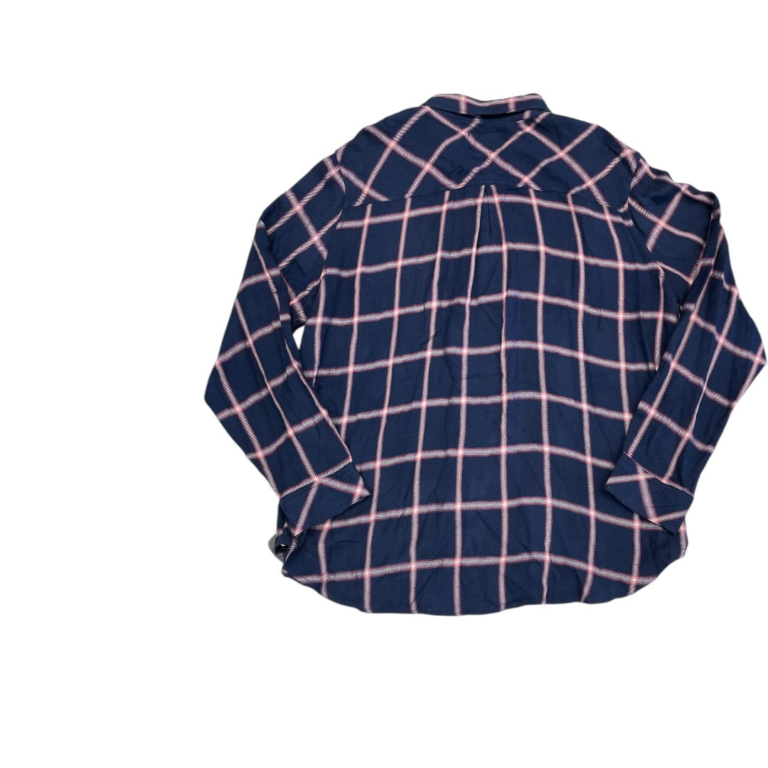 Top Ls By Rails In Plaid Pattern, Size:Xxl