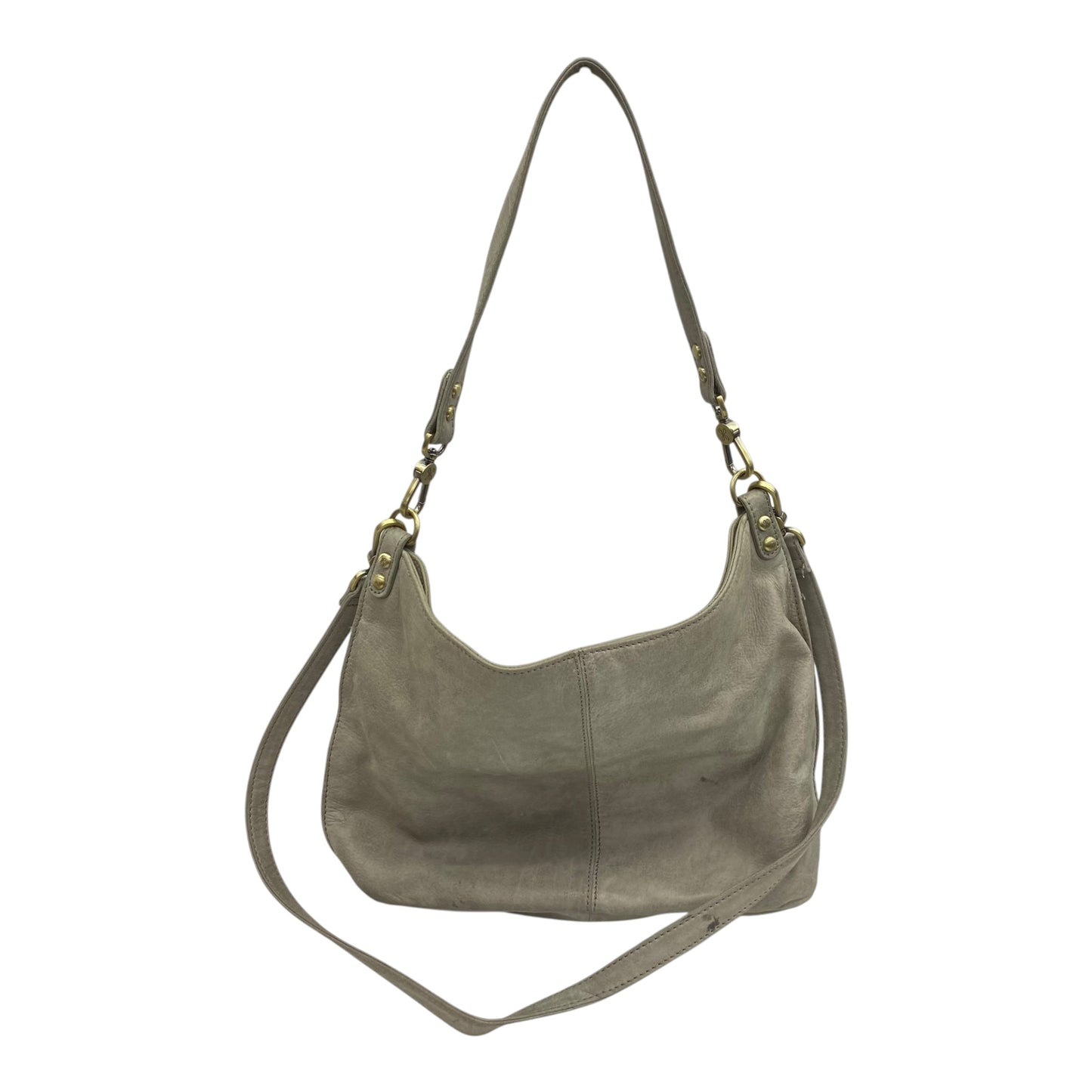 Handbag Leather By Hobo Intl In Tan, Size:Medium