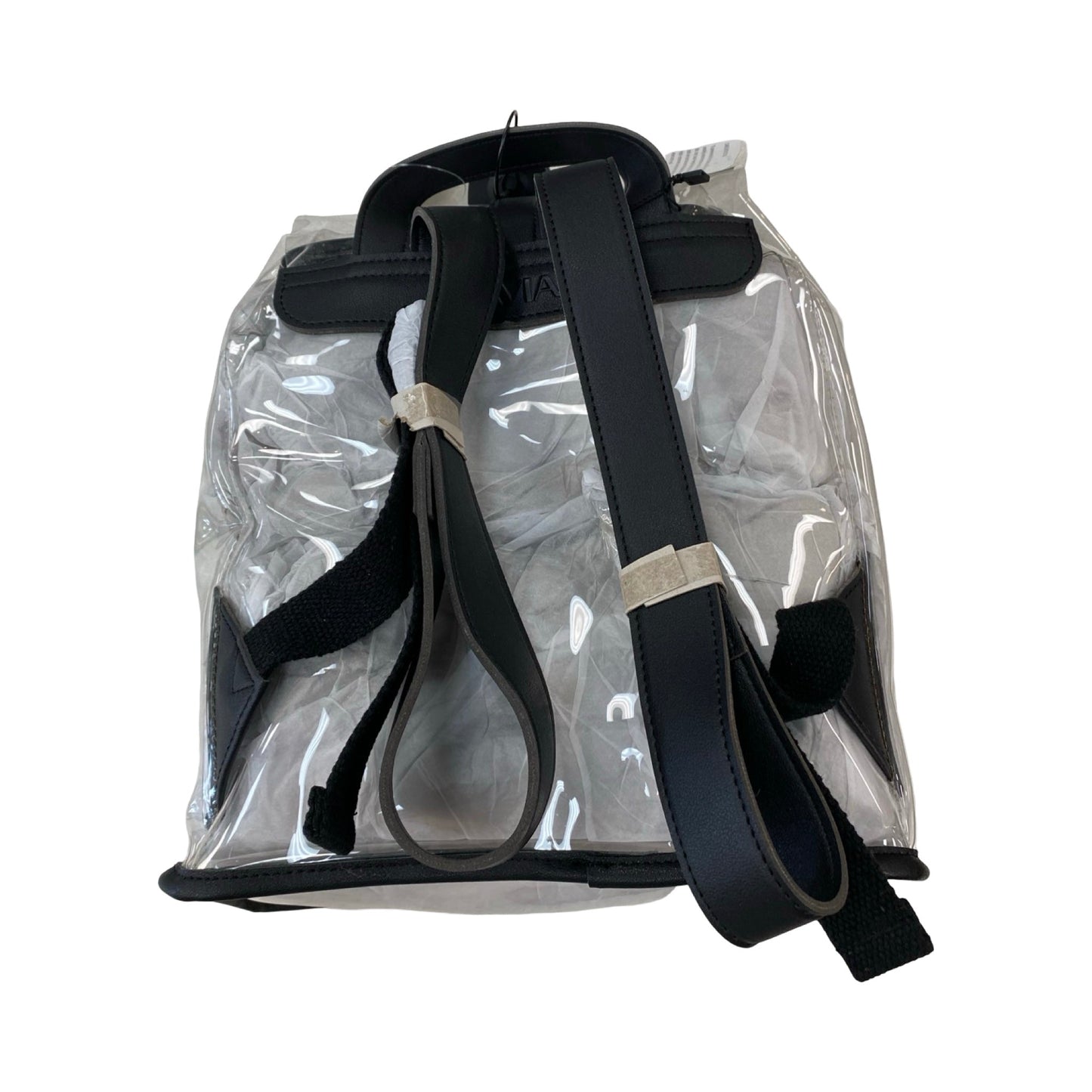 Backpack By Clothes Mentor In Clear, Size:Medium