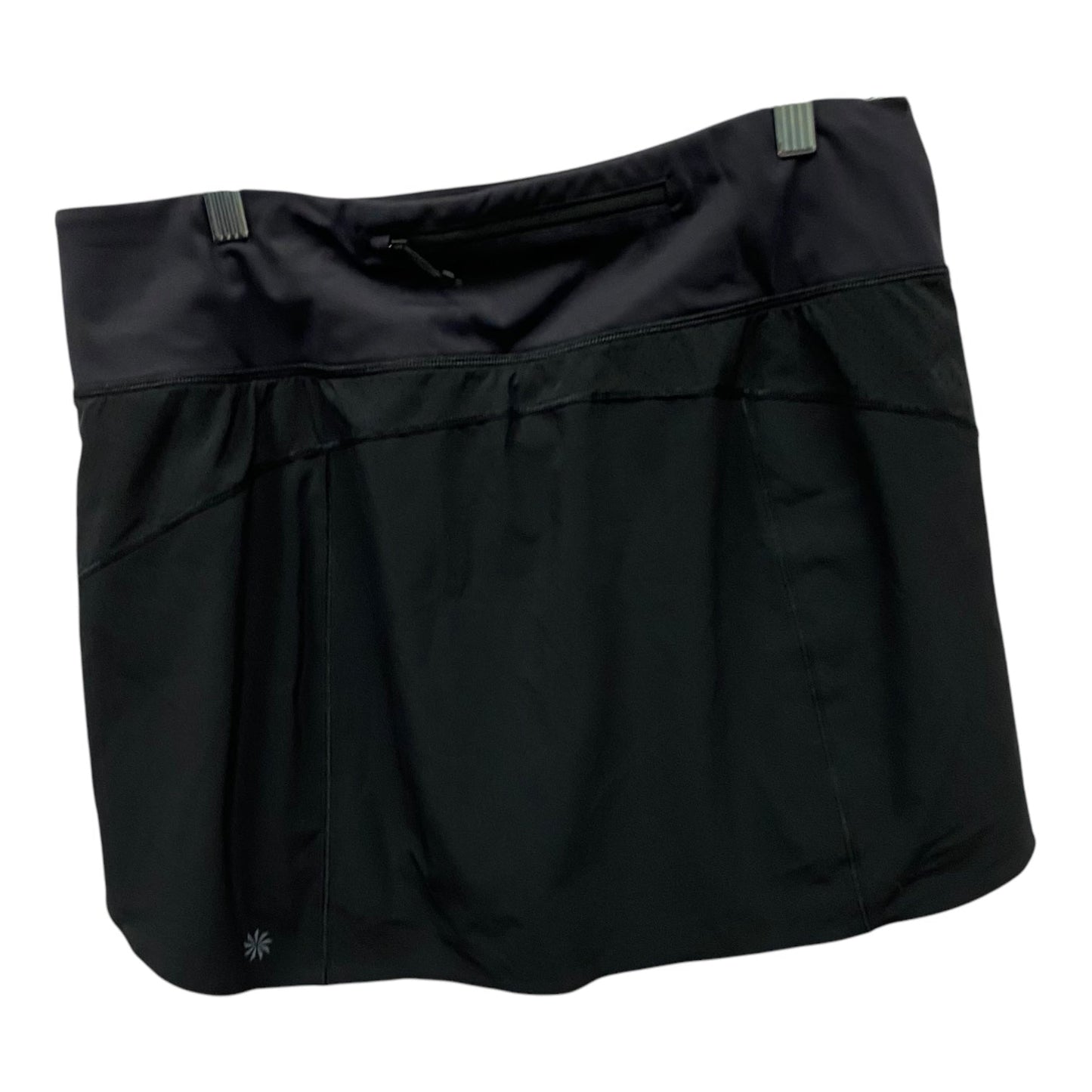 Athletic Skort By Athleta In Black, Size:L