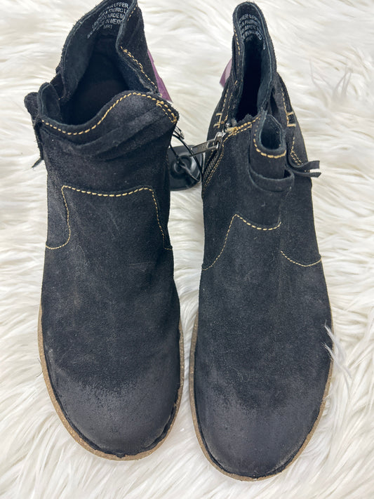 Boots Ankle Flats By Born In Black, Size:8.5