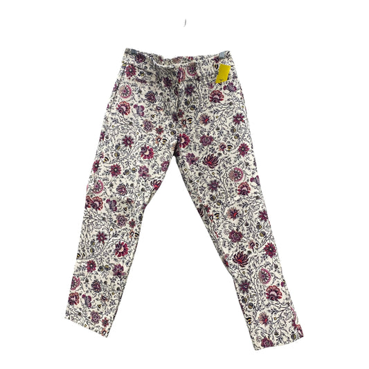 Pants Cropped By Loft In White, Size:6