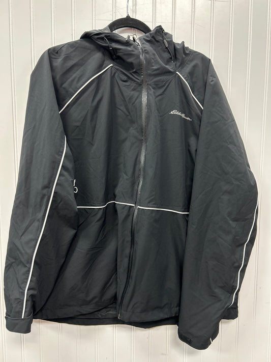 Jacket Other By Eddie Bauer In Black, Size:2X