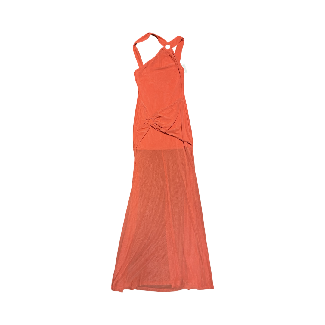 Dress Casual Maxi By Cmc In Coral, Size:S