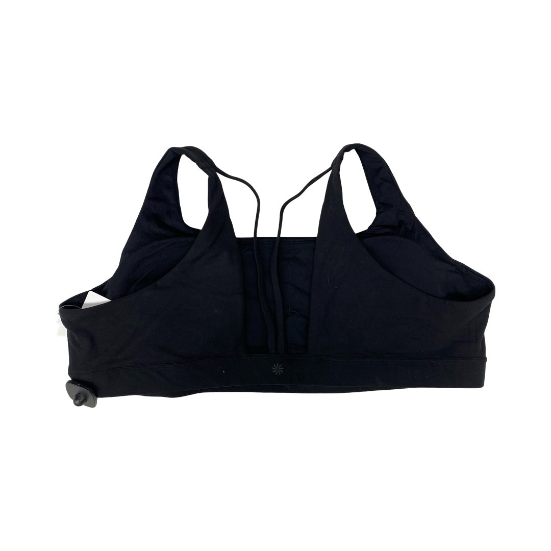 Athletic Bra By Athleta In Black, Size:3X