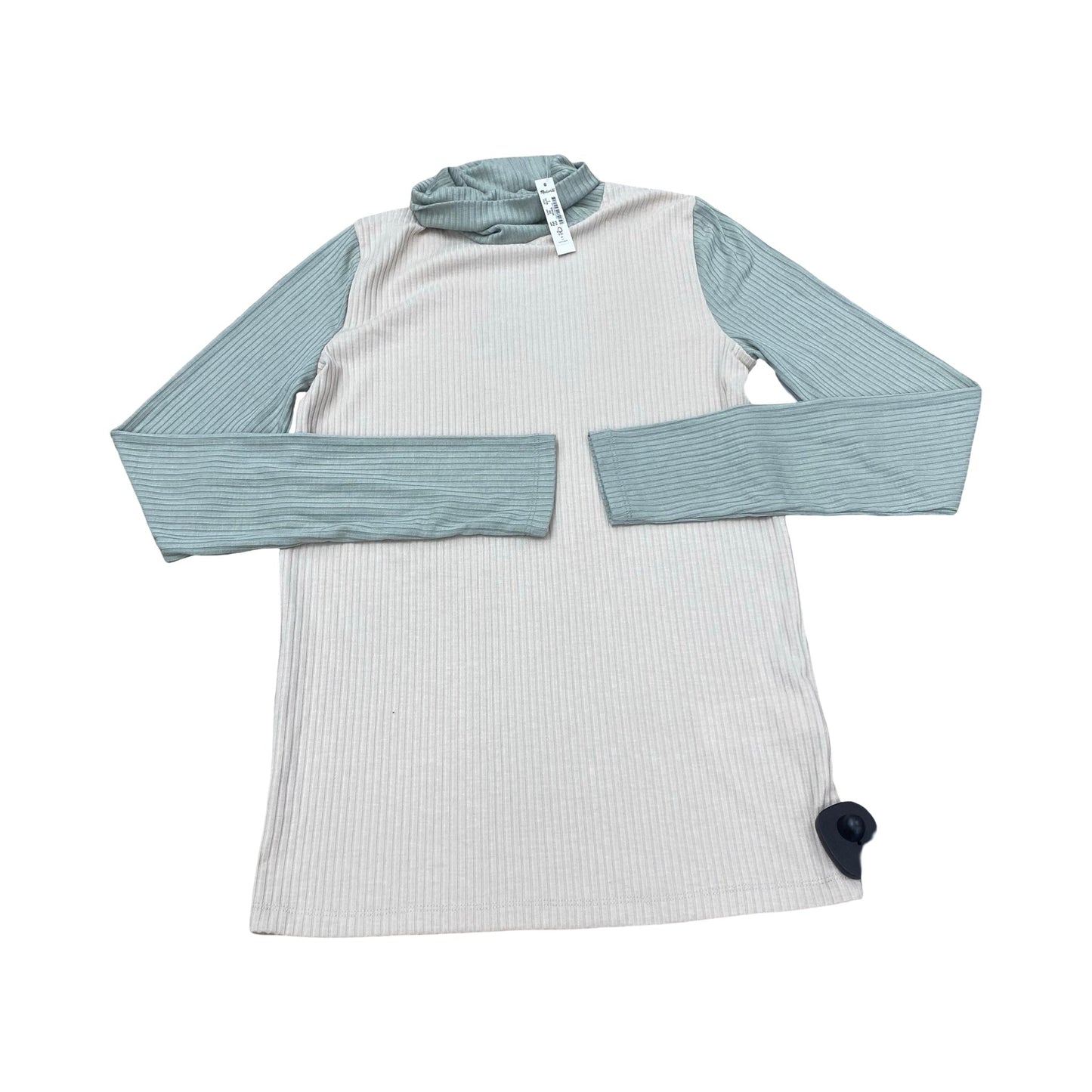 Top Ls By Madewell In Green & Tan, Size:S