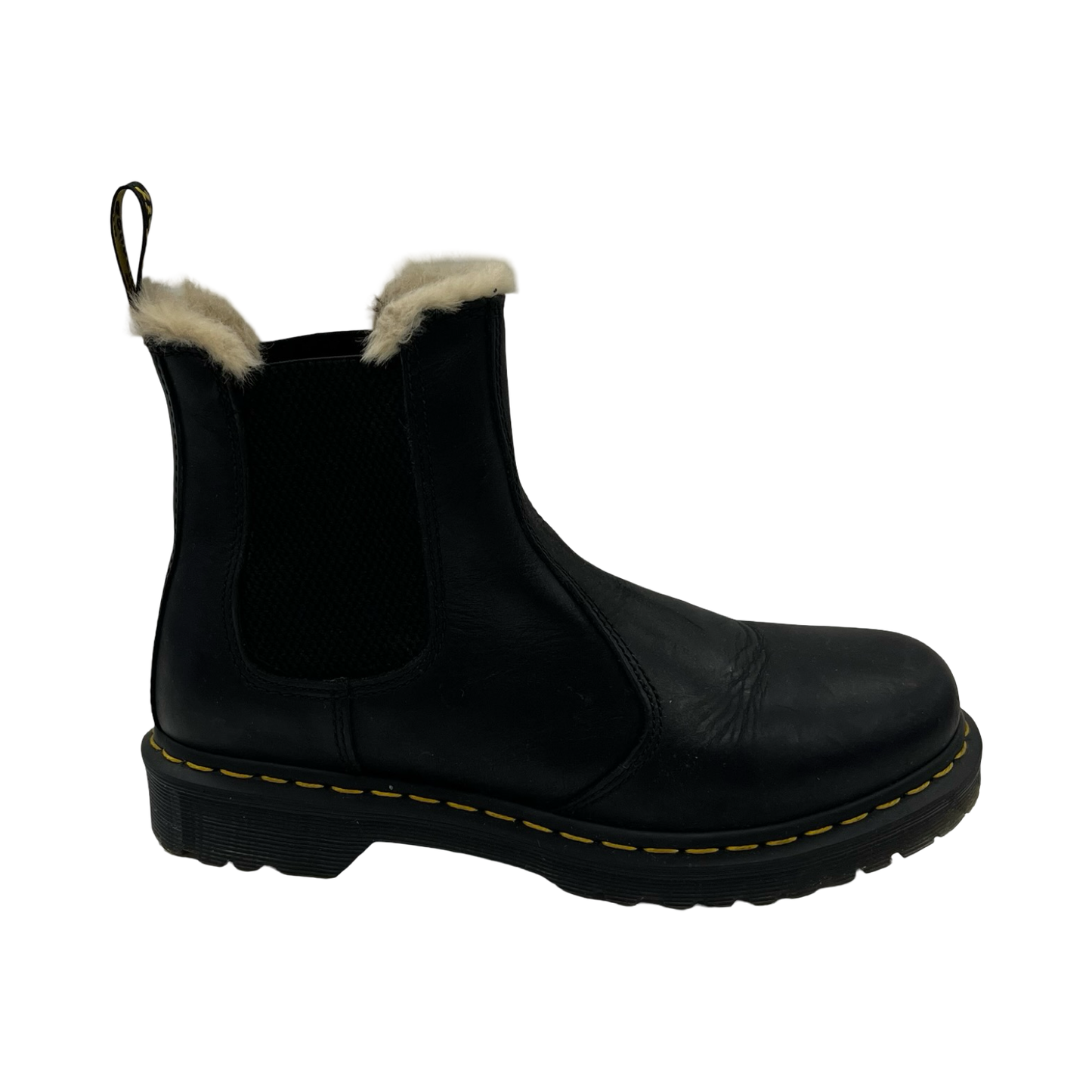 Boots Leather By Dr Martens In Black, Size:9