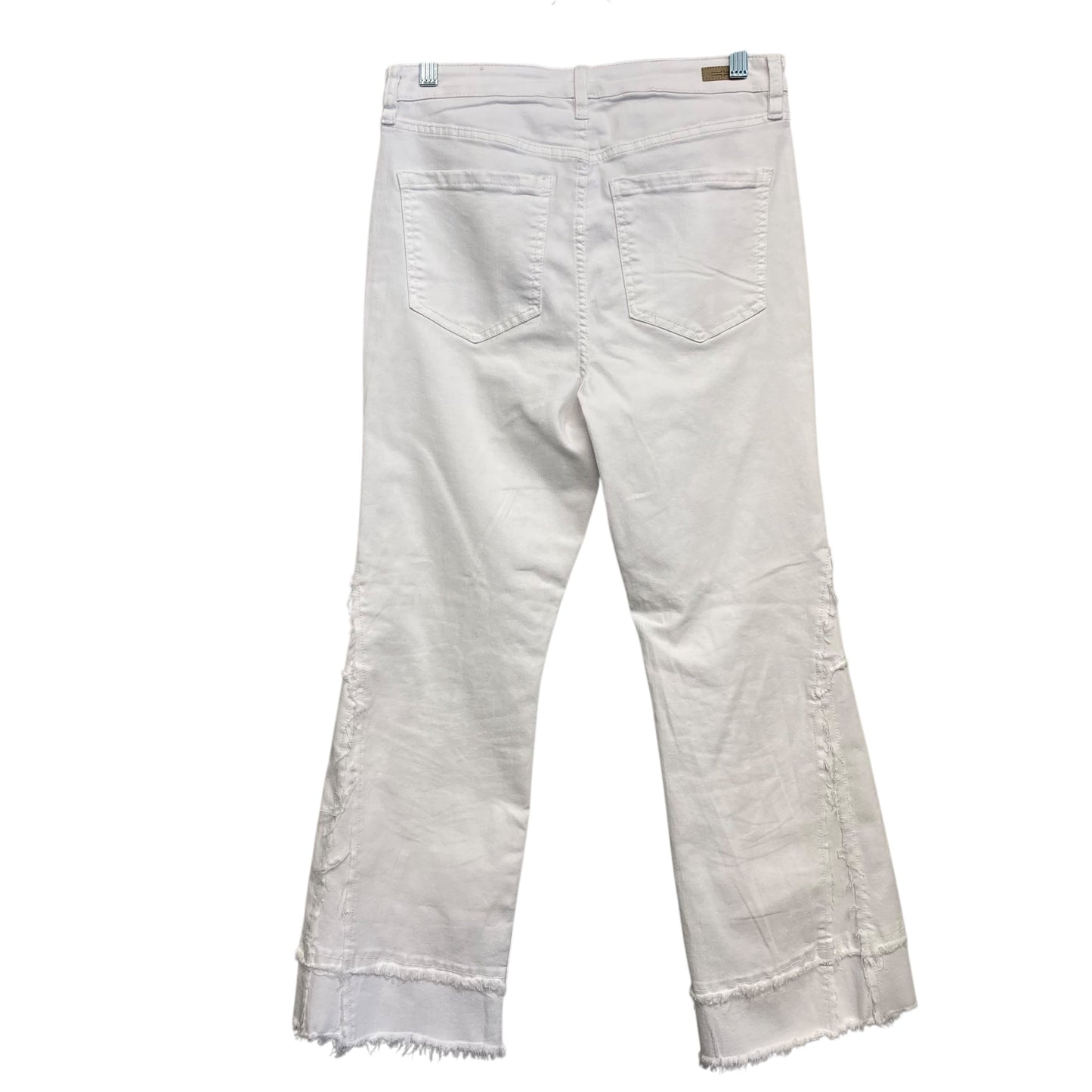 Jeans Flared By Liverpool In White, Size:6