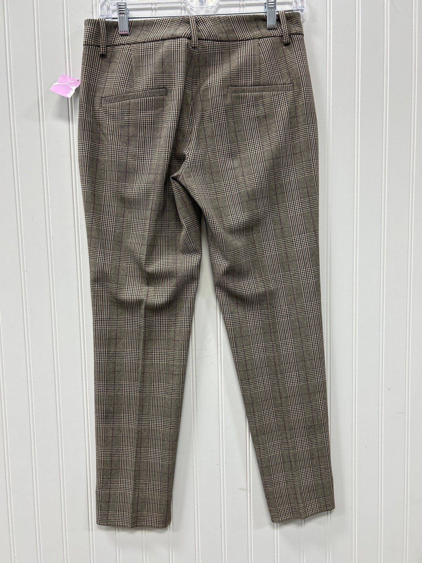 Pants Dress By Zara In Plaid Pattern, Size:2