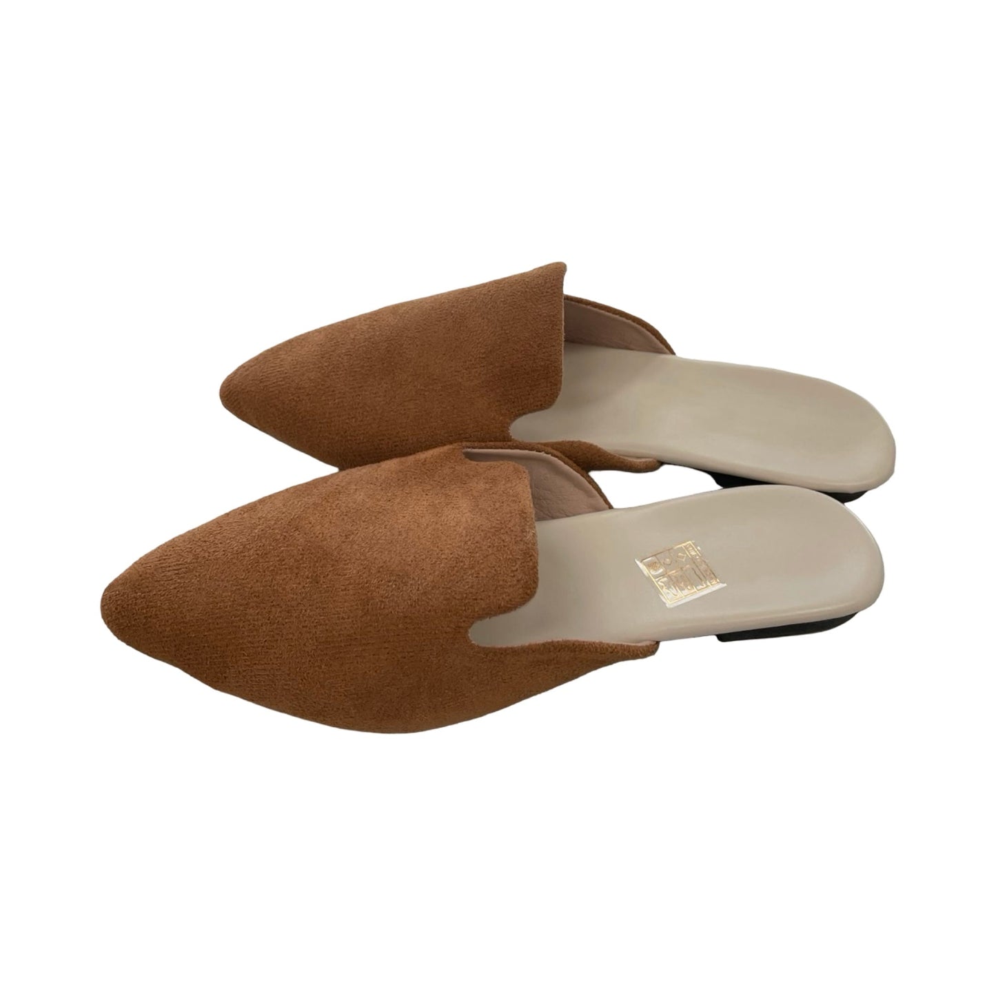 Shoes Flats By Clothes Mentor In Brown, Size:7.5