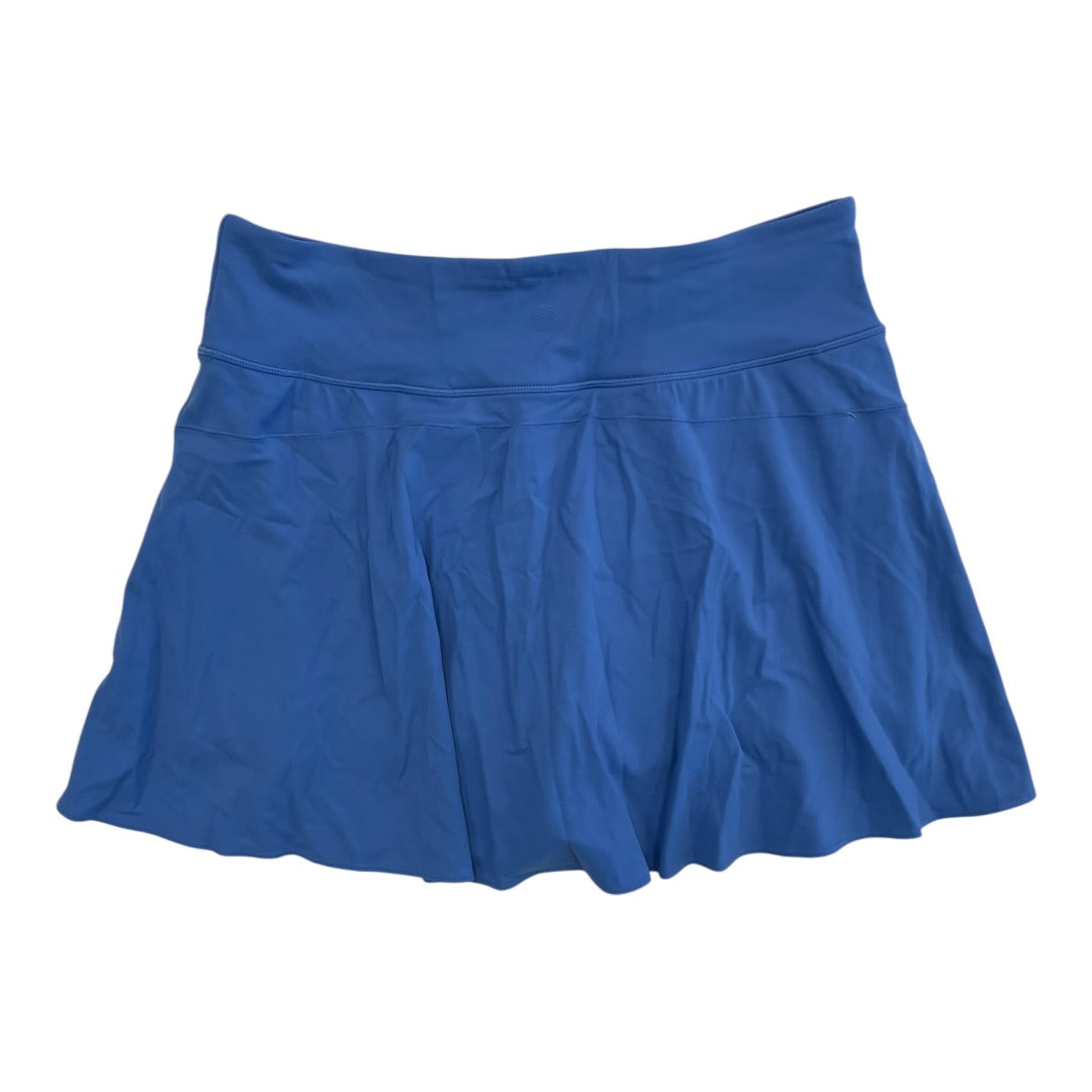 Athletic Skort By Flx In Blue, Size:Xxl