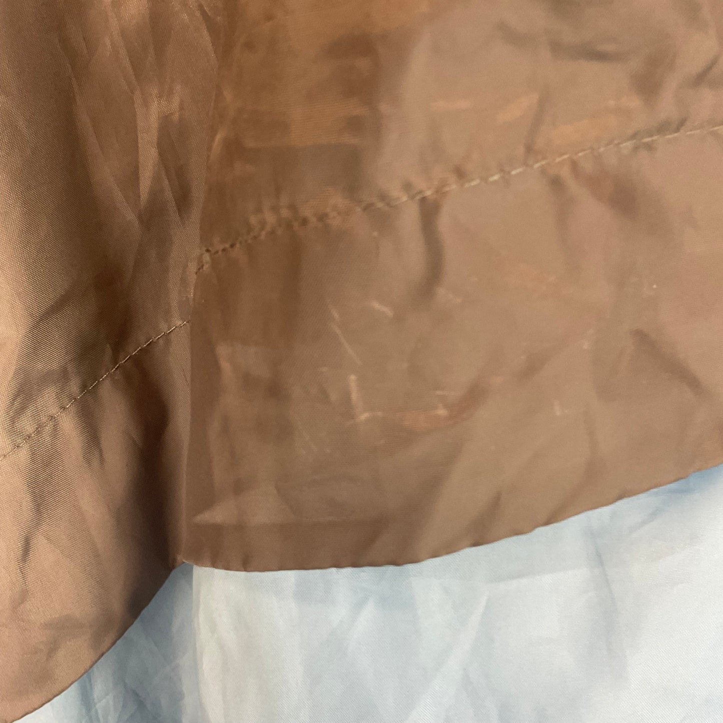 Jacket Windbreaker By Disney Store In Blue & Grey, Size: M