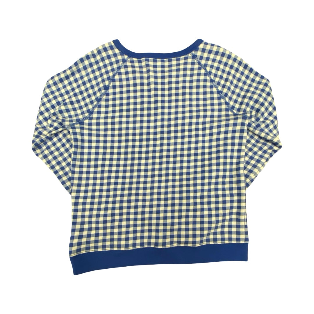 Top Ls By Draper James In Blue & White, Size:Xs