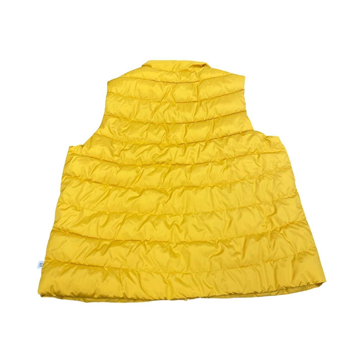 Vest Puffer & Quilted By Gap In Yellow, Size:Xl