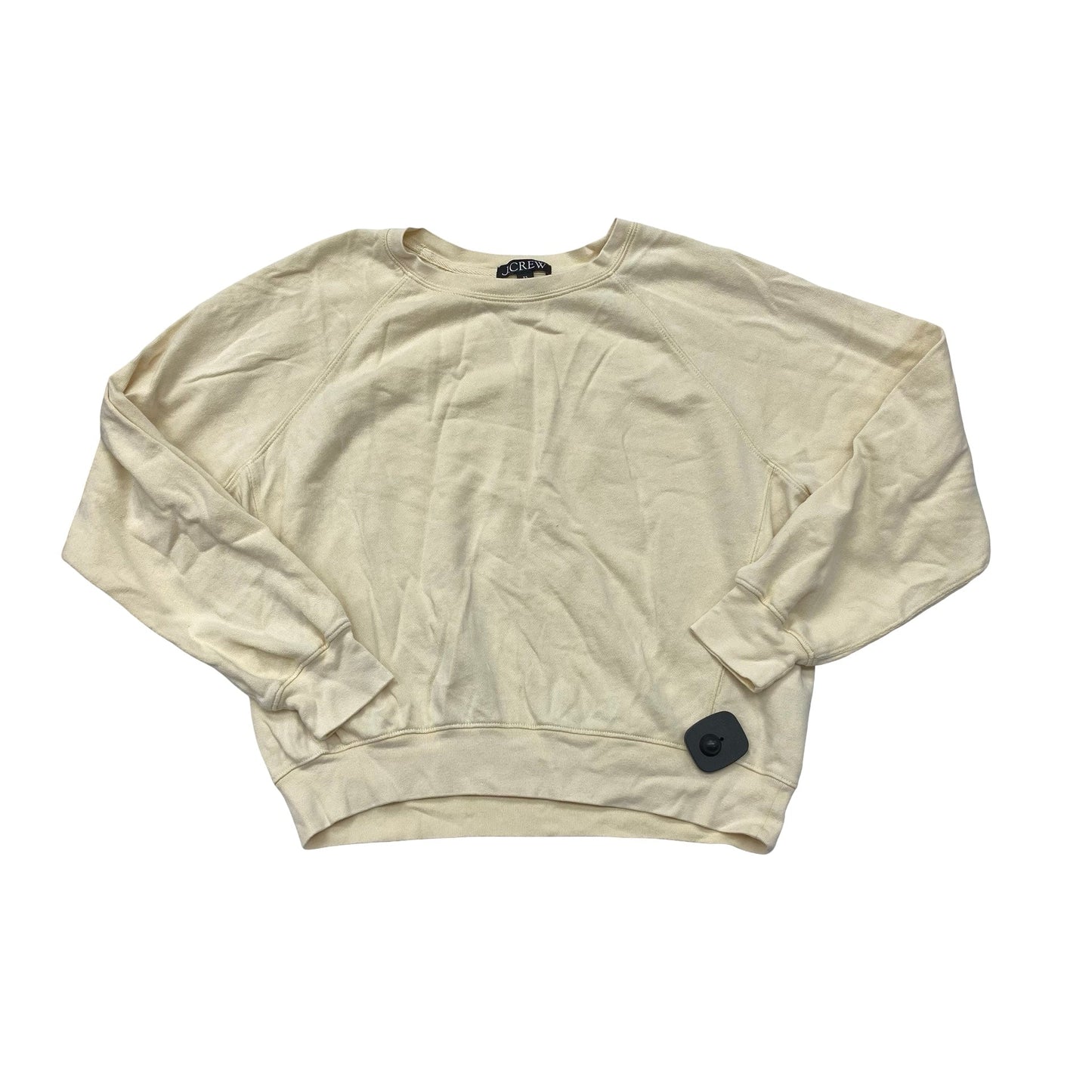 Sweatshirt Crewneck By J. Crew In Cream, Size:Xs