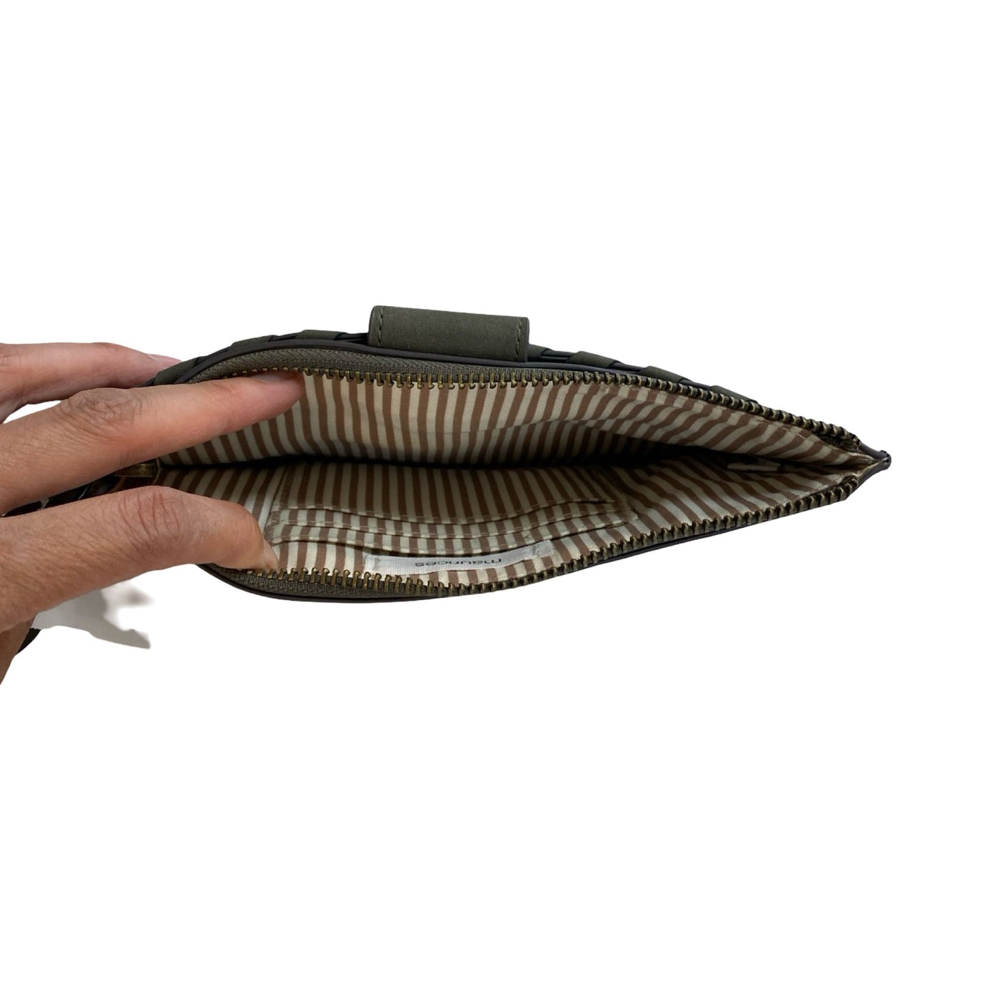 Wallet By Clothes Mentor In Grey, Size:Medium