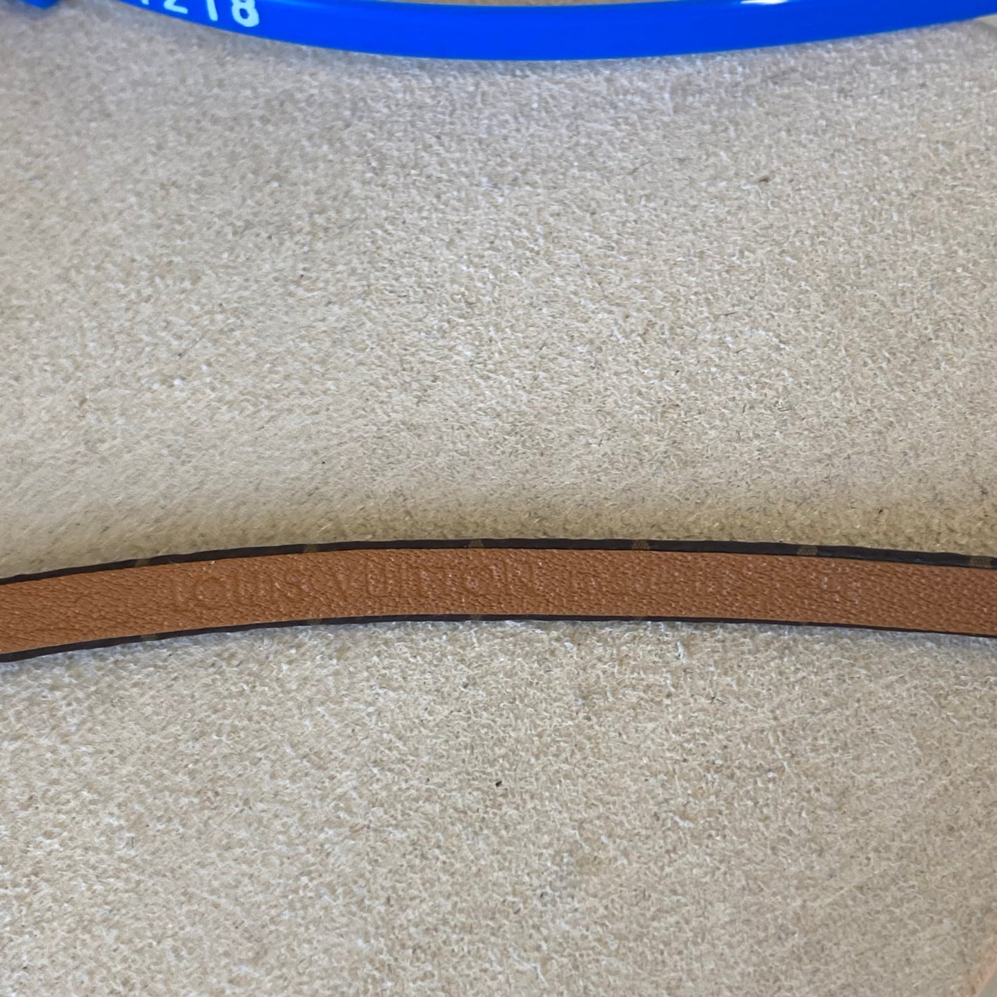 Bracelet Luxury Designer By Louis Vuitton In Brown & Gold