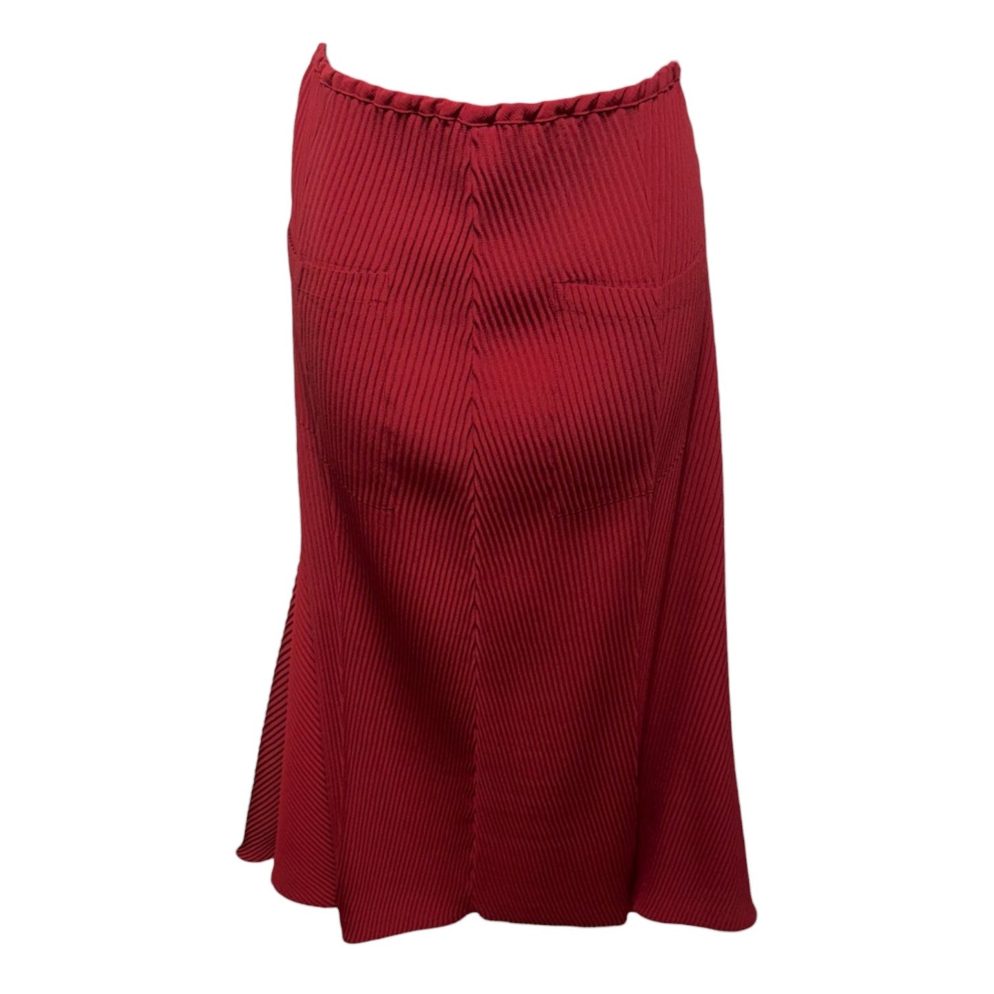 Herringbone 3/4 Pocket Skirt Set 2pc By Babette In Lipstick, Size: S