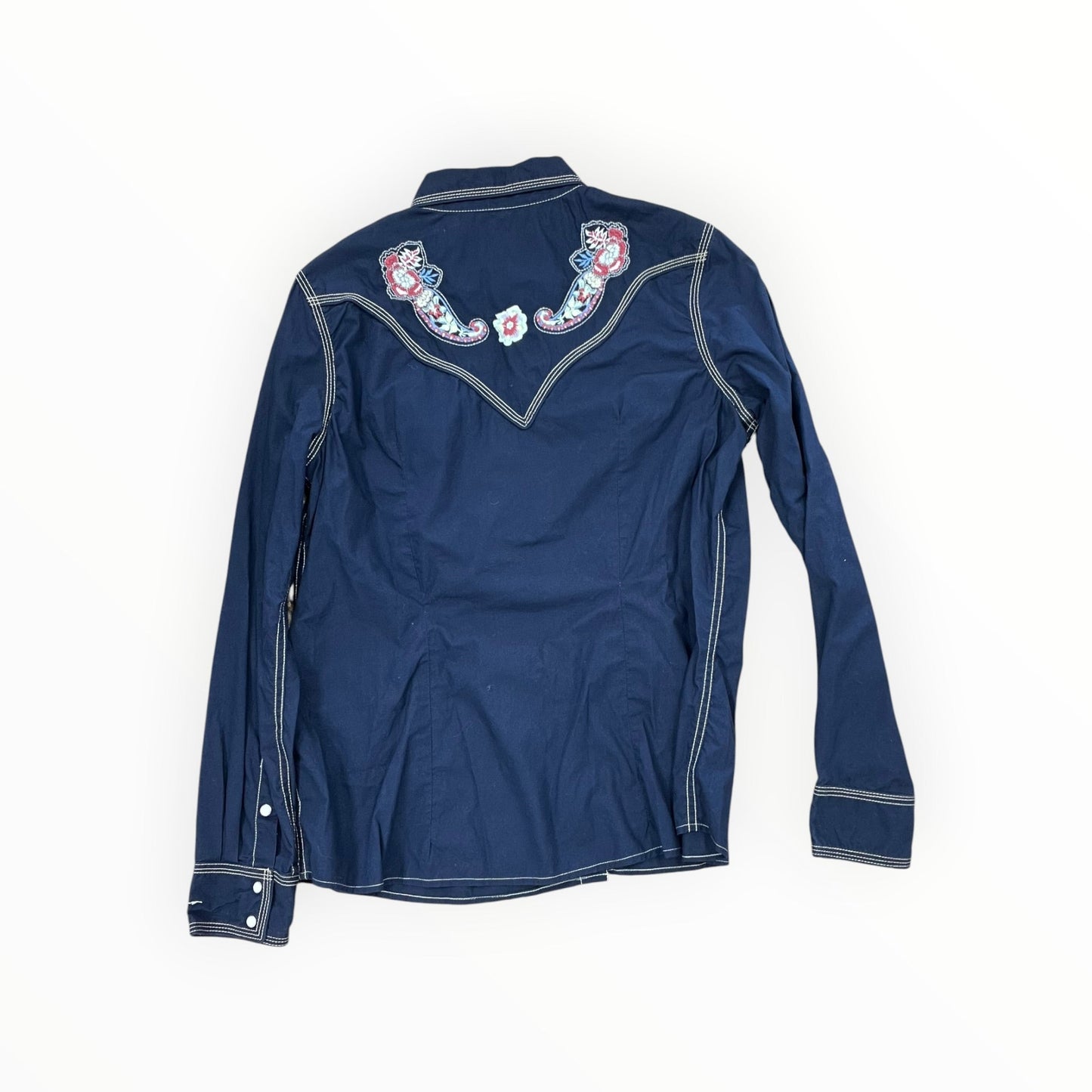 Top Ls By Clothes Mentor In Blue, Size:M