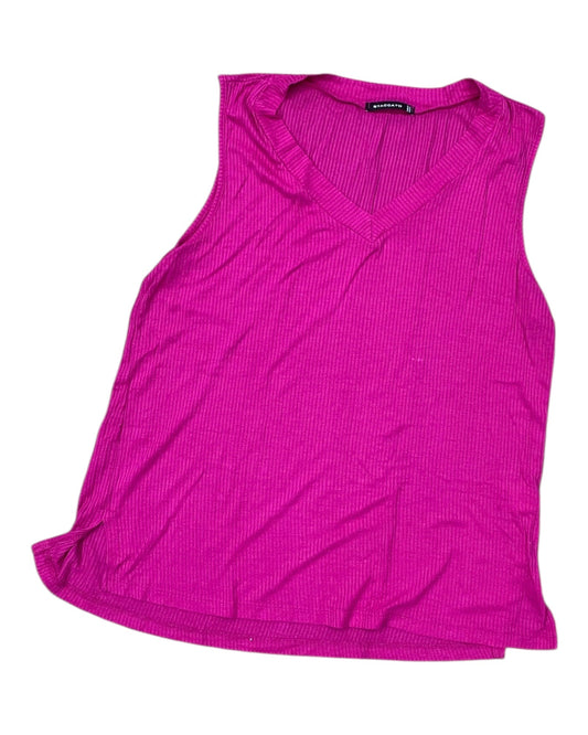 Top Sleeveless By Staccato In Pink, Size:S