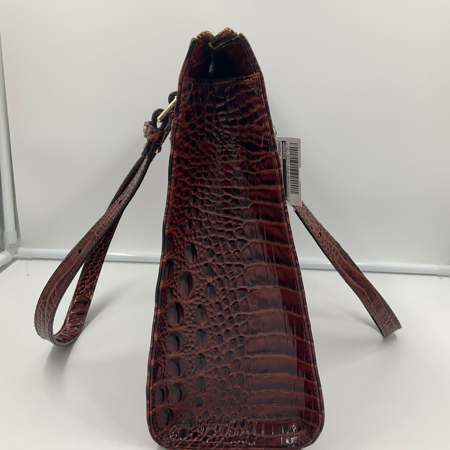 Handbag Designer By Brahmin In Brown, Size:Large