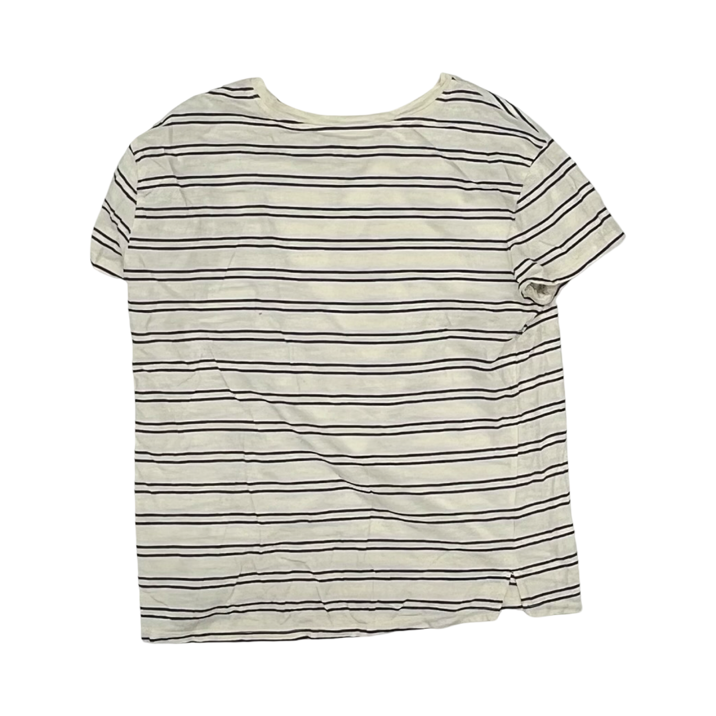 Top Ss By Maurices In Black & Cream, Size:L