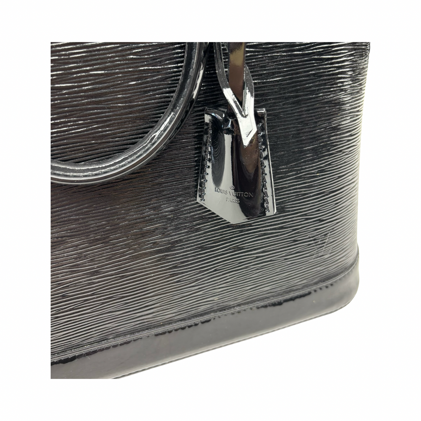 Handbag Luxury Designer By Louis Vuitton In Black, Size:Large