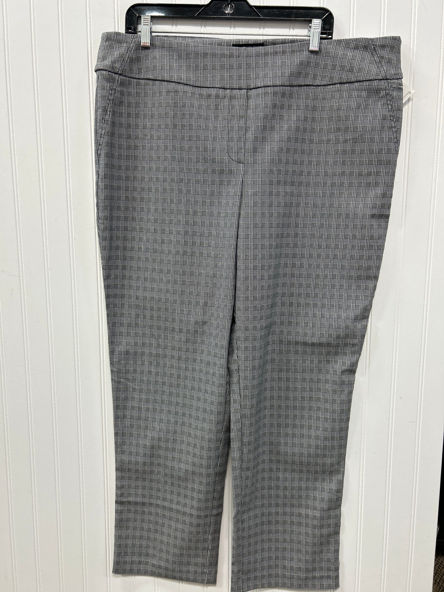 Pants Dress By Hilary Radley In Plaid Pattern, Size:1X