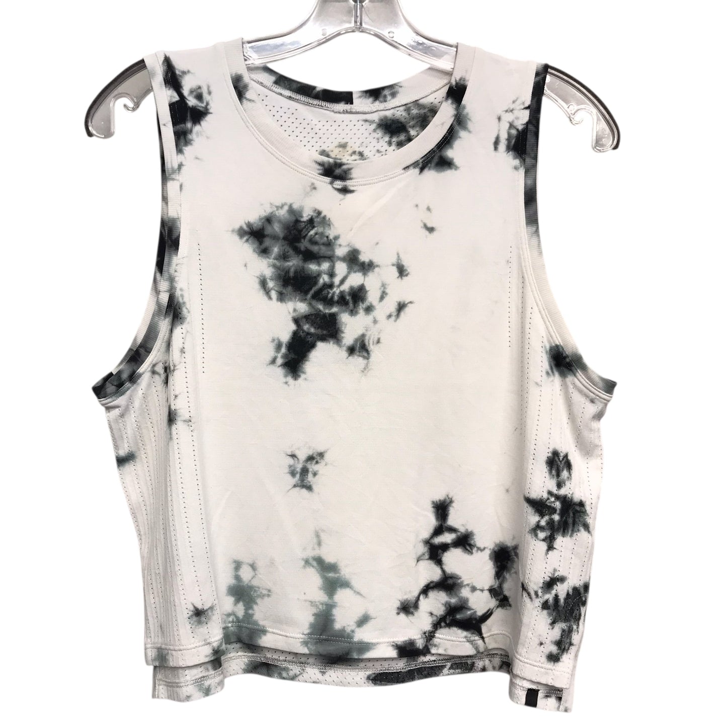 Athletic Tank Top By Lululemon In Tie Dye Print, Size:M