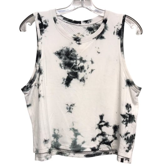 Athletic Tank Top By Lululemon In Tie Dye Print, Size:M