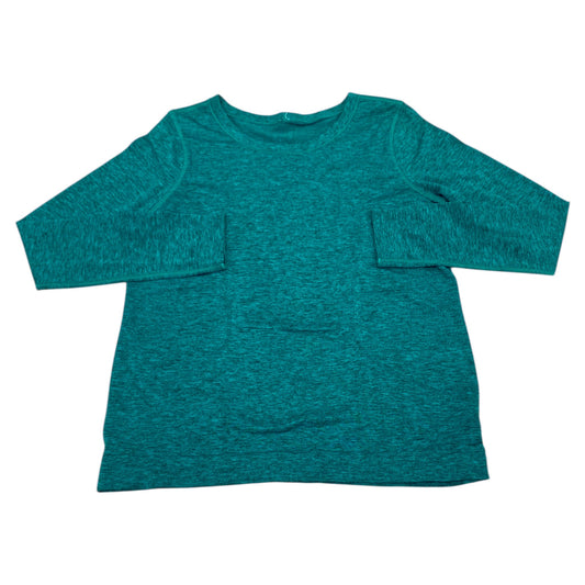 Athletic Top Ls Crewneck By Lululemon In Green