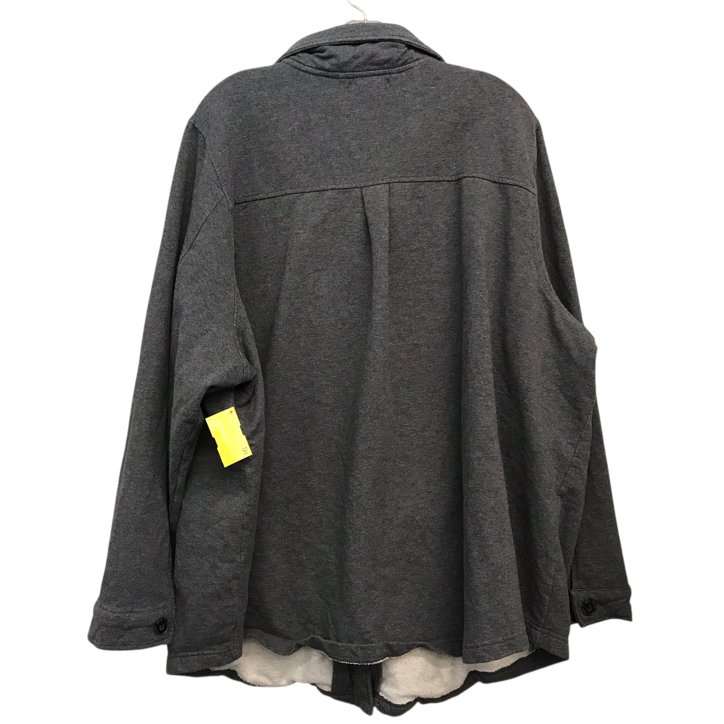 Jacket Shirt By Torrid In Grey, Size:4X